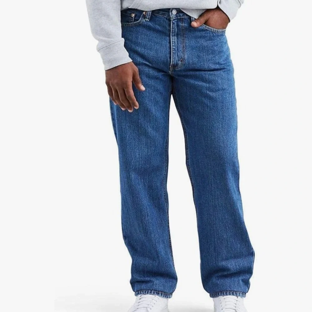 NEW Levi's 550 Blue Relaxed Fit Jeans 46X29 Denim